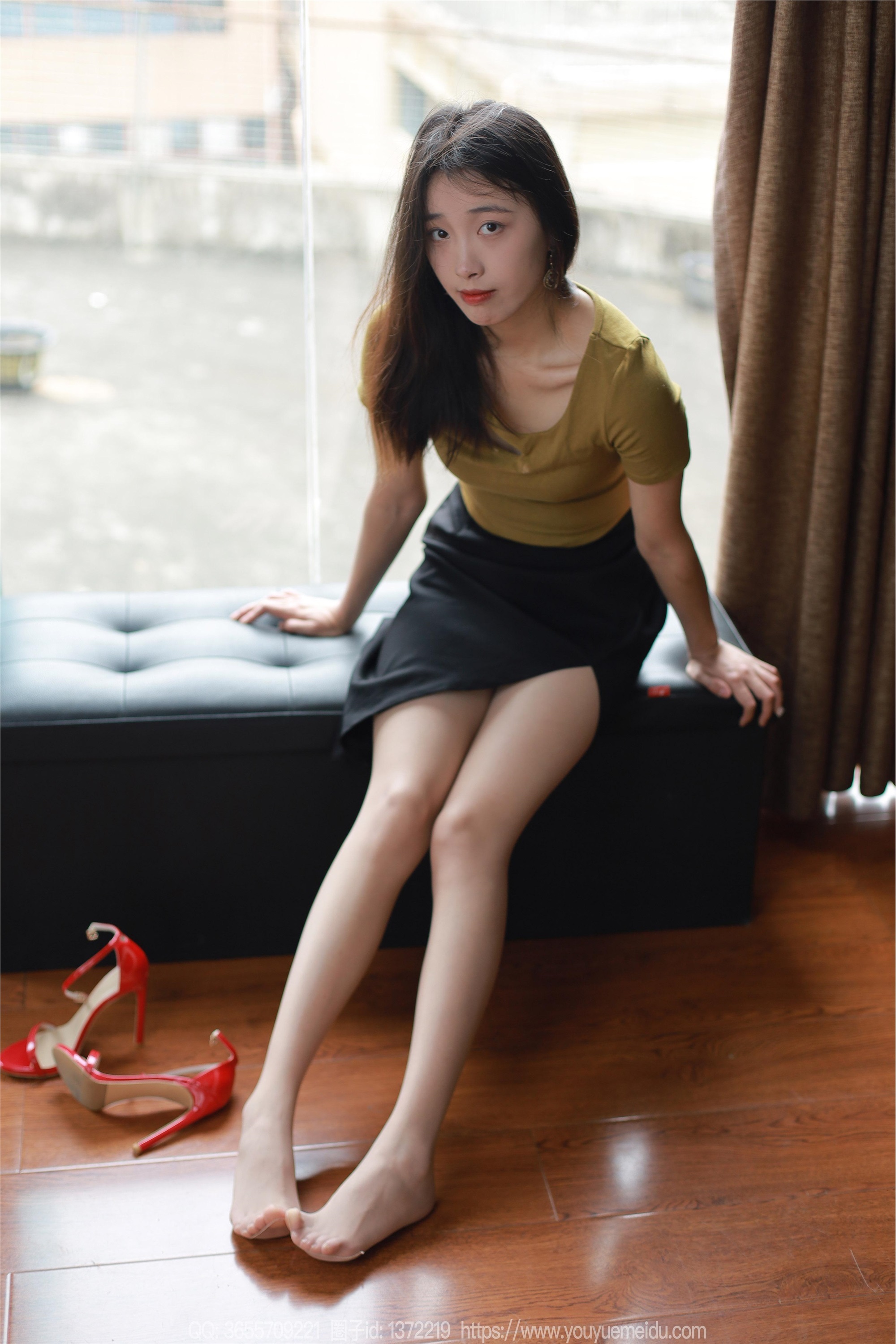 IESS异思趣向  2024.04.04 丝享家 1707 小九《高叉长裙》